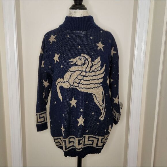 80s Pegasus constellation sweater - Picture 1 of 8